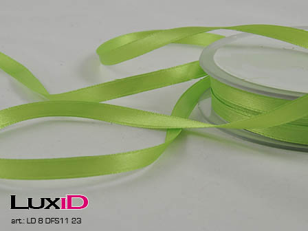 Double face satin 23 apple green 6mm x 50m